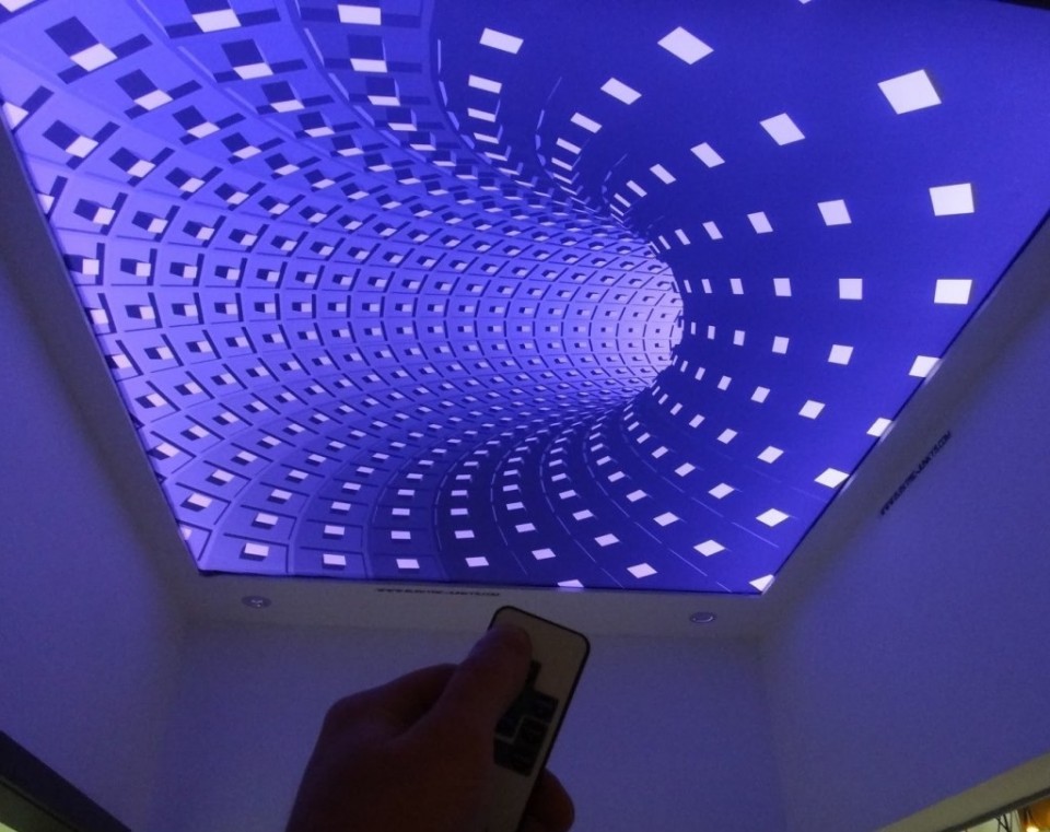 Заказать 3d натяжные потолки в г. Тазовский